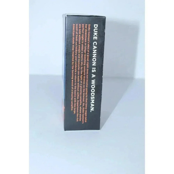 Duke Cannon Great American Frontier Men's Big Brick of Soap - Campfire, 10oz New - Picture 2 of 8